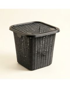 Hill Bluff Laundry Hamper - Black (synthetic illustration; no displayed measurements)
