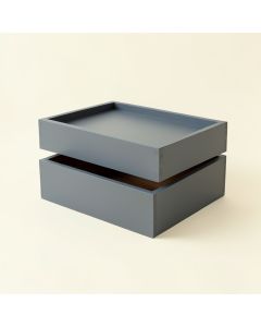Maple Brook Under-Desk Drawer Unit - Gray (synthetic illustration; no displayed measurements)