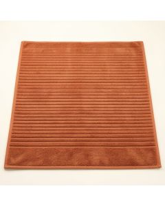 Spruce Crest Bath Mat - Terracotta (synthetic illustration; no displayed measurements)