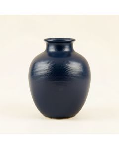 Ash Crossing Empty Decorative Vase - Navy (synthetic illustration; no displayed measurements)
