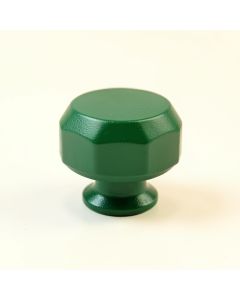 Stone Crest Cabinet Knob Without Packaging - Green (synthetic illustration; no displayed measurements)