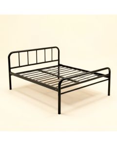 Twin Size Metal Bed Frame Black (synthetic illustration; no displayed measurements)