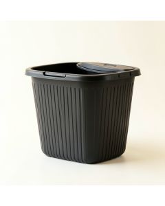 Lake Crossing Laundry Hamper - Black (synthetic illustration; no displayed measurements)