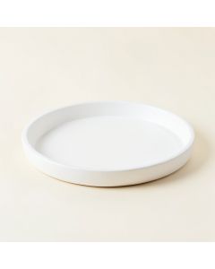 Reed Bend Serving Tray - White (synthetic illustration; no displayed measurements)