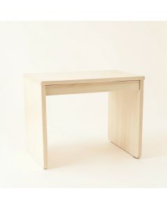 Cedar Arc Small Writing Desk - Ivory (synthetic illustration; no displayed measurements)