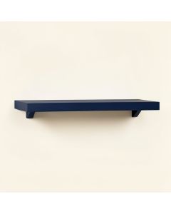 Linden Bridge Wall-Mounted Shelf - Navy (synthetic illustration; no displayed measurements)