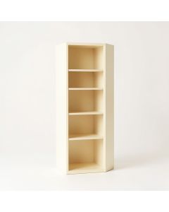 Reed Dell Narrow Cubby Tower - Cream (synthetic illustration; no displayed measurements)