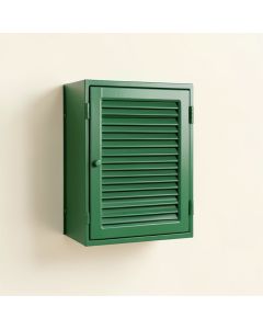 Harbor Bend Wall-Mounted Laundry Cabinet - Green (synthetic illustration; no displayed measurements)