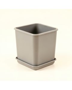 Dune Bluff Empty Planter - Gray (synthetic illustration; no displayed measurements)