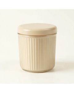 Pine Bluff Storage Canister With Lid - Beige (synthetic illustration; no displayed measurements)
