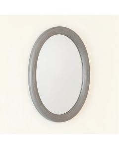 Elm Brook Framed Wall Mirror - Gray (synthetic illustration; no displayed measurements)