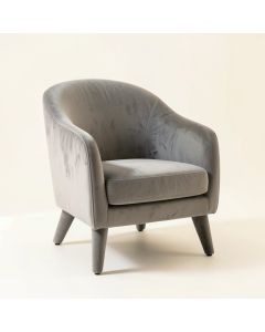 Dawn Brook Upholstered Armchair - Gray (synthetic illustration; no displayed measurements)