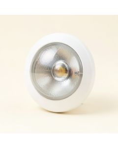 Saraland White 1 -Bulb Outdoor Bulkhead Light (synthetic illustration; no displayed measurements)