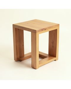 Javi Solid Wood Frame End Table (synthetic illustration; no displayed measurements)