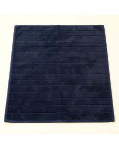 Birch Brook Bath Mat - Navy (synthetic illustration; no displayed measurements)