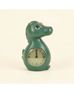 14 '' X14 '' Seahorse Clock With Thermometer (synthetic illustration; no displayed measurements)