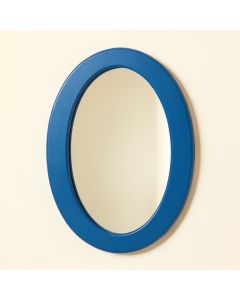 Shore Brook Framed Wall Mirror - Blue (synthetic illustration; no displayed measurements)
