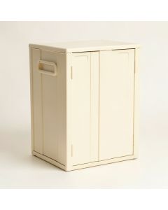 Maple Brook Closed Outdoor Storage Box - Cream (synthetic illustration; no displayed measurements)