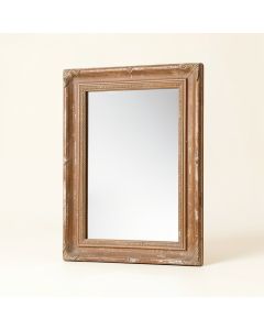 Eglomisé Traditional Beveled Distressed Accent Mirror (synthetic illustration; no displayed measurements)