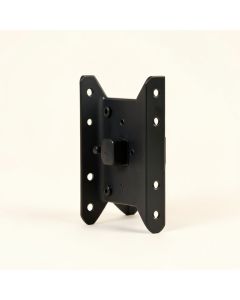 Black Fixed Desktop Mount Holds Up To 110 Lbs (synthetic illustration; no displayed measurements)