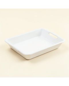 Dawn Arc Serving Tray (synthetic illustration; no displayed measurements)
