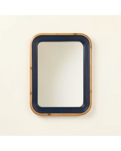 Summit Bluff Framed Wall Mirror - Navy (synthetic illustration; no displayed measurements)