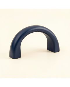 Moss Crest Cabinet Handle Without Packaging - Navy (synthetic illustration; no displayed measurements)