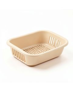 Glen Field Empty Under-Desk Cable Tray - Beige (synthetic illustration; no displayed measurements)