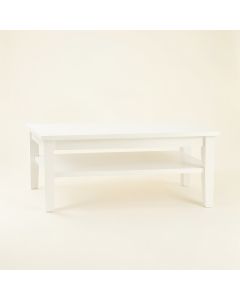 Wren Canyon Coffee Table - White (synthetic illustration; no displayed measurements)