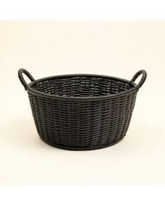 Linden Brook Empty Storage Basket - Black (synthetic illustration; no displayed measurements)
