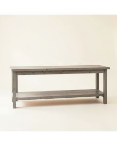 Alder Brook Empty Workshop Workbench - Gray (synthetic illustration; no displayed measurements)