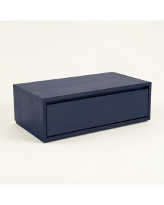 Shore Edge Desktop Monitor Riser - Navy (synthetic illustration; no displayed measurements)