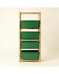 Laurel Crest Empty Vertical Garden Frame - Green (synthetic illustration; no displayed measurements)