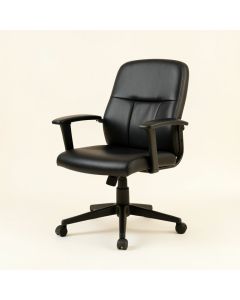 Fashion Casual Lift Chair Office Work Chair Beauty Salon Chair Black (synthetic illustration; no displayed measurements)