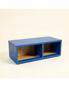 Birch Crest Shoe Storage Bench - Blue (synthetic illustration; no displayed measurements)