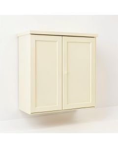 Brook Bluff Wall-Mounted Laundry Cabinet - Cream (synthetic illustration; no displayed measurements)