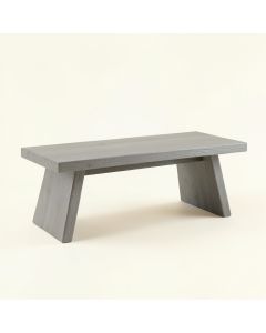 Ridge Branch Indoor Bench - Gray (synthetic illustration; no displayed measurements)