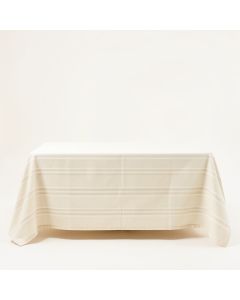 Harbor Falls Flat Bed Sheet - Cream (synthetic illustration; no displayed measurements)