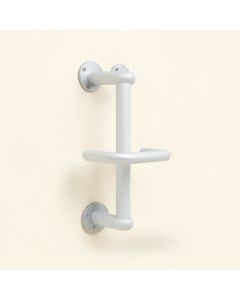 Shower Riser And Wall Support (synthetic illustration; no displayed measurements)