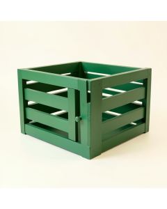 Olive Bluff Empty Furniture-Style Pet Crate - Green (synthetic illustration; no displayed measurements)