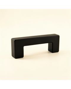 Willow Arc Cabinet Handle Without Packaging - Black (synthetic illustration; no displayed measurements)