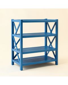Cove Canyon Empty Seed-Starting Shelving Unit Without Lights - Blue (synthetic illustration; no displayed measurements)