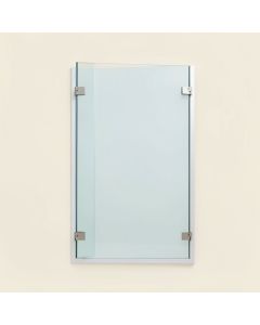 Sapphire 56 '' W X 60 '' H Bypass Semi-Frameless Tub Door With Clearmax Technology (synthetic illustration; no displayed measurements)