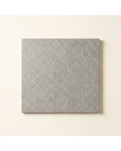 Field Bridge Uninstalled Square Decorative Tile - Gray (synthetic illustration; no displayed measurements)