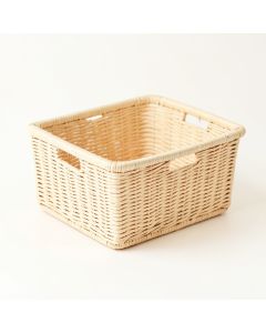 Brook Bridge Empty Storage Basket - Cream (synthetic illustration; no displayed measurements)