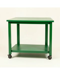 Laurel Canyon Empty Rolling Workshop Cart - Green (synthetic illustration; no displayed measurements)