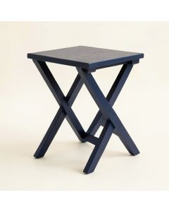 Pine Brook Compact Balcony Table - Navy (synthetic illustration; no displayed measurements)
