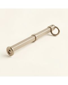 Lipson Round Urn Adjustable Single Curtain Rod (synthetic illustration; no displayed measurements)