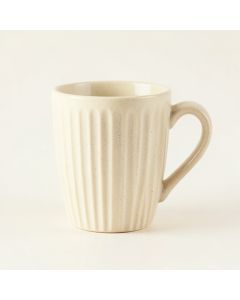 Heath Branch Ceramic Mug - Ivory (synthetic illustration; no displayed measurements)