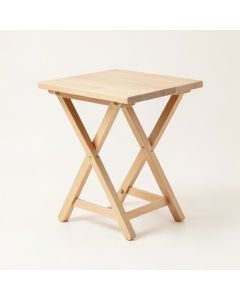 Linden Bluff Compact Balcony Table - Beige (synthetic illustration; no displayed measurements)